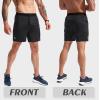 imageG Gradual Mens 7quot Athletic Gym Shorts Quick Dry Workout Running Shorts with Zipper Pockets