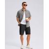 imageG Gradual Mens Casual Shorts 7quot 9quot Lightweight 4 Pockets Stretch QuickDry Summer Shorts for Golf Work Hiking TripsBlack