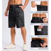 imageG Gradual Mens Casual Shorts 7quot 9quot Lightweight 4 Pockets Stretch QuickDry Summer Shorts for Golf Work Hiking TripsBlack Camo