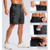 imageG Gradual Mens Casual Shorts 7quot 9quot Lightweight 4 Pockets Stretch QuickDry Summer Shorts for Golf Work Hiking TripsBlack Camo