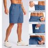 imageG Gradual Mens Casual Shorts 7quot 9quot Lightweight 4 Pockets Stretch QuickDry Summer Shorts for Golf Work Hiking TripsBlue