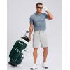 imageG Gradual Mens Casual Shorts 7quot 9quot Lightweight 4 Pockets Stretch QuickDry Summer Shorts for Golf Work Hiking TripsBright Gray