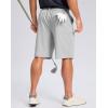 imageG Gradual Mens Casual Shorts 7quot 9quot Lightweight 4 Pockets Stretch QuickDry Summer Shorts for Golf Work Hiking TripsBright Gray