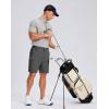 imageG Gradual Mens Casual Shorts 7quot 9quot Lightweight 4 Pockets Stretch QuickDry Summer Shorts for Golf Work Hiking TripsCharcoal