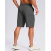 imageG Gradual Mens Casual Shorts 7quot 9quot Lightweight 4 Pockets Stretch QuickDry Summer Shorts for Golf Work Hiking TripsCharcoal