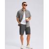 imageG Gradual Mens Casual Shorts 7quot 9quot Lightweight 4 Pockets Stretch QuickDry Summer Shorts for Golf Work Hiking TripsCharcoal