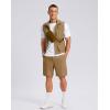 imageG Gradual Mens Casual Shorts 7quot 9quot Lightweight 4 Pockets Stretch QuickDry Summer Shorts for Golf Work Hiking TripsDark Khaki