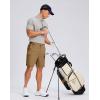 imageG Gradual Mens Casual Shorts 7quot 9quot Lightweight 4 Pockets Stretch QuickDry Summer Shorts for Golf Work Hiking TripsDark Khaki
