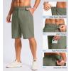 imageG Gradual Mens Casual Shorts 7quot 9quot Lightweight 4 Pockets Stretch QuickDry Summer Shorts for Golf Work Hiking TripsGrey Sage