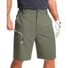 imageG Gradual Mens Casual Shorts 7quot 9quot Lightweight 4 Pockets Stretch QuickDry Summer Shorts for Golf Work Hiking TripsGrey Sage