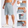 imageG Gradual Mens Casual Shorts 7quot 9quot Lightweight 4 Pockets Stretch QuickDry Summer Shorts for Golf Work Hiking TripsLight Grey