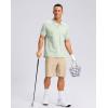 imageG Gradual Mens Casual Shorts 7quot 9quot Lightweight 4 Pockets Stretch QuickDry Summer Shorts for Golf Work Hiking TripsLight Khaki
