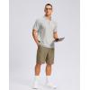 imageG Gradual Mens Casual Shorts 7quot 9quot Lightweight 4 Pockets Stretch QuickDry Summer Shorts for Golf Work Hiking TripsMedium Khaki
