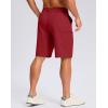 imageG Gradual Mens Casual Shorts 7quot 9quot Lightweight 4 Pockets Stretch QuickDry Summer Shorts for Golf Work Hiking TripsRed
