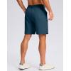 imageG Gradual Mens Casual Shorts 7quot 9quot Lightweight 4 Pockets Stretch QuickDry Summer Shorts for Golf Work Hiking TripsTibetan Blue