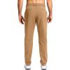 imageG Gradual Mens Golf Pants Stretch Dress Casual Pants 30quot32quot34quot Lightweight Work Travel Slacks for Men with 4 PocketsKhaki Sand
