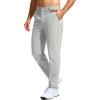 imageG Gradual Mens Golf Pants Stretch Dress Casual Pants 30quot32quot34quot Lightweight Work Travel Slacks for Men with 4 PocketsSilver Drop