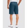 imageG Gradual Mens Golf Shorts with 5 Pockets 9quot Light Weight Stretch Quick Dry Casual Dress Work Shorts for MenDusty Blue