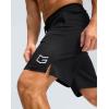 imageG Gradual Mens Gym Shorts wtih Zipper Pocket 9quot Athletic Basketball Mesh Shorts for Men Workout Quick Dry LightiweightBlack