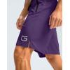 imageG Gradual Mens Gym Shorts wtih Zipper Pocket 9quot Athletic Basketball Mesh Shorts for Men Workout Quick Dry LightiweightCobalt Purple