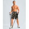 imageG Gradual Mens Gym Shorts wtih Zipper Pocket 9quot Athletic Basketball Mesh Shorts for Men Workout Quick Dry LightiweightGreen Camo