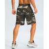 imageG Gradual Mens Gym Shorts wtih Zipper Pocket 9quot Athletic Basketball Mesh Shorts for Men Workout Quick Dry LightiweightGreen Camo
