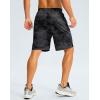 imageG Gradual Mens Gym Shorts wtih Zipper Pocket 9quot Athletic Basketball Mesh Shorts for Men Workout Quick Dry LightiweightGrey Camo