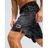 imageG Gradual Mens Gym Shorts wtih Zipper Pocket 9quot Athletic Basketball Mesh Shorts for Men Workout Quick Dry LightiweightGrey Camo
