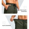 imageG Gradual Mens Gym Shorts wtih Zipper Pocket 9quot Athletic Basketball Mesh Shorts for Men Workout Quick Dry LightiweightOlive Drab