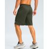 imageG Gradual Mens Gym Shorts wtih Zipper Pocket 9quot Athletic Basketball Mesh Shorts for Men Workout Quick Dry LightiweightOlive Drab