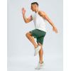 imageG Gradual Mens Gym Shorts wtih Zipper Pocket 9quot Athletic Basketball Mesh Shorts for Men Workout Quick Dry LightiweightOlive Green