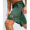 imageG Gradual Mens Gym Shorts wtih Zipper Pocket 9quot Athletic Basketball Mesh Shorts for Men Workout Quick Dry LightiweightOlive Green