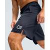 imageG Gradual Mens Gym Shorts wtih Zipper Pocket 9quot Athletic Basketball Mesh Shorts for Men Workout Quick Dry LightiweightTrue Navy