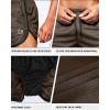 imageG Gradual Mens Running Shorts 3 Inch Quick Dry Gym Athletic Jogging Shorts with Zipper PocketsDark Brown