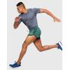 imageG Gradual Mens Running Shorts 3 Inch Quick Dry Gym Athletic Jogging Shorts with Zipper PocketsGreen