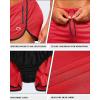 imageG Gradual Mens Running Shorts 3 Inch Quick Dry Gym Athletic Jogging Shorts with Zipper PocketsRed