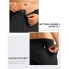 imageG Gradual Mens Stretch Golf Joggers with 3 Pockets Slim Fit Sweatpants Work Dress Casual Pants for Men with Belt LoopsBlack