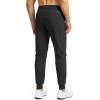 imageG Gradual Mens Stretch Golf Joggers with 3 Pockets Slim Fit Sweatpants Work Dress Casual Pants for Men with Belt LoopsBlack