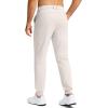 imageG Gradual Mens Stretch Golf Joggers with 3 Pockets Slim Fit Sweatpants Work Dress Casual Pants for Men with Belt LoopsBone