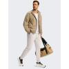 imageG Gradual Mens Stretch Golf Joggers with 3 Pockets Slim Fit Sweatpants Work Dress Casual Pants for Men with Belt LoopsBone