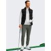imageG Gradual Mens Stretch Golf Joggers with 3 Pockets Slim Fit Sweatpants Work Dress Casual Pants for Men with Belt LoopsDark Forest