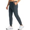 imageG Gradual Mens Stretch Golf Joggers with 3 Pockets Slim Fit Sweatpants Work Dress Casual Pants for Men with Belt LoopsDark Grey