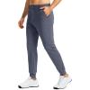 imageG Gradual Mens Stretch Golf Joggers with 3 Pockets Slim Fit Sweatpants Work Dress Casual Pants for Men with Belt LoopsDusty Blue