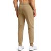 imageG Gradual Mens Stretch Golf Joggers with 3 Pockets Slim Fit Sweatpants Work Dress Casual Pants for Men with Belt LoopsKhaki Sand