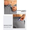 imageG Gradual Mens Stretch Golf Joggers with 3 Pockets Slim Fit Sweatpants Work Dress Casual Pants for Men with Belt LoopsLight Grey
