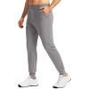 imageG Gradual Mens Stretch Golf Joggers with 3 Pockets Slim Fit Sweatpants Work Dress Casual Pants for Men with Belt LoopsLight Grey