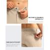 imageG Gradual Mens Stretch Golf Joggers with 3 Pockets Slim Fit Sweatpants Work Dress Casual Pants for Men with Belt LoopsLight Khaki