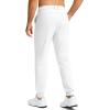 imageG Gradual Mens Stretch Golf Joggers with 3 Pockets Slim Fit Sweatpants Work Dress Casual Pants for Men with Belt LoopsWhite