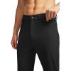imageG Gradual Mens Stretch Golf Pants with 6 Pockets Slim Fit Dress Pants for Men Travel Casual WorkBlack
