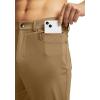 imageG Gradual Mens Stretch Golf Pants with 6 Pockets Slim Fit Dress Pants for Men Travel Casual WorkDark Khaki